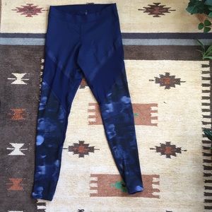 Blue Workout Leggings